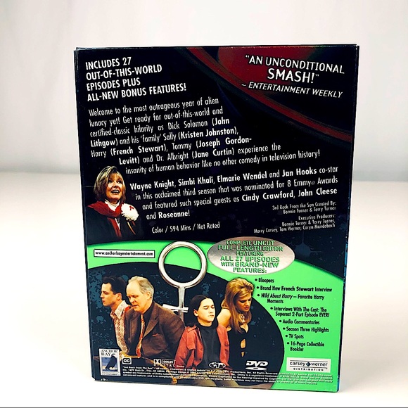 Third Rock From the Sun DVD, Seasons 1, 2, & 3 - Picture 5 of 6